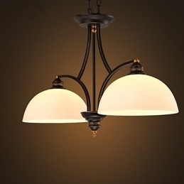 Retro Minimalistiske Taklamper Europeiske Stil Glasstaklamper Lampe