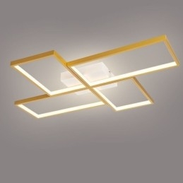 Innfelt Mosaikk Geometrisk Firkantet Taklampe