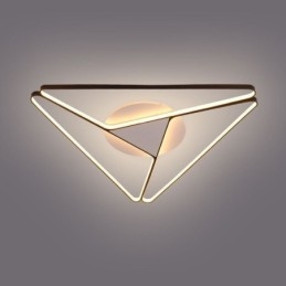 Minimalistisk Trekantet Taklampe I Innfelt Form