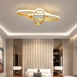 Minimalistisk, Innfelt Planetarisk Taklampe Med Surround-Effekt