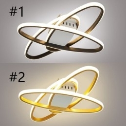 Minimalistisk, Innfelt Planetarisk Taklampe Med Surround-Effekt