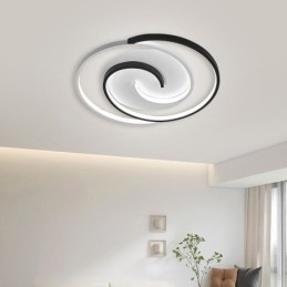 Rund Akryl Taklampe Med Innfelt Montering