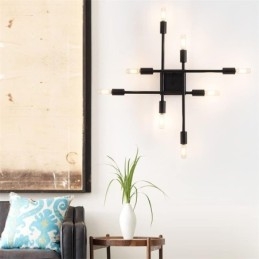 Dekorativ Taklampe I Landlig Retrostil I Amerikansk, Industriell Stil