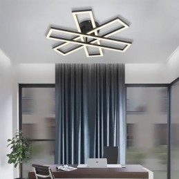 Minimalistisk Innfelt Aluminiums Kunst Vindmølle Taklampe