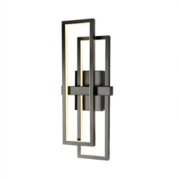 Minimalistisk, Innfelt, Geometrisk, Firkantet Taklampe I Aluminium
