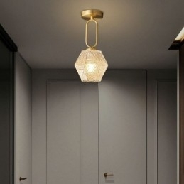 Moderne, Innfelt Glassbelysning Til Hjemmet, Kreativ Taklampe