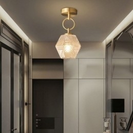 Moderne, Innfelt Glassbelysning Til Hjemmet, Kreativ Taklampe