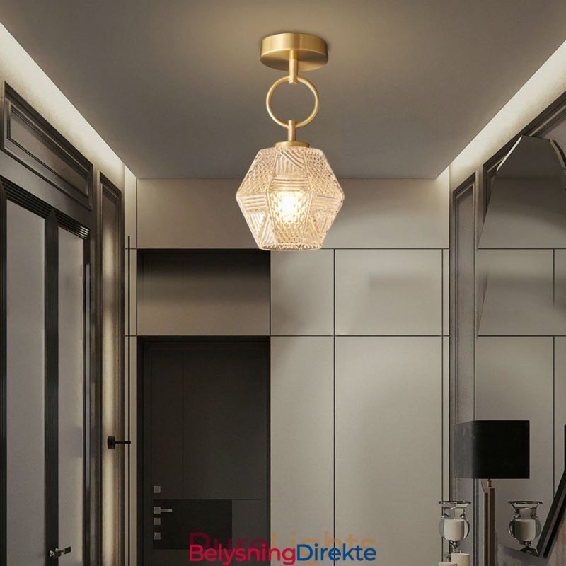 Moderne, Innfelt Glassbelysning Til Hjemmet, Kreativ Taklampe