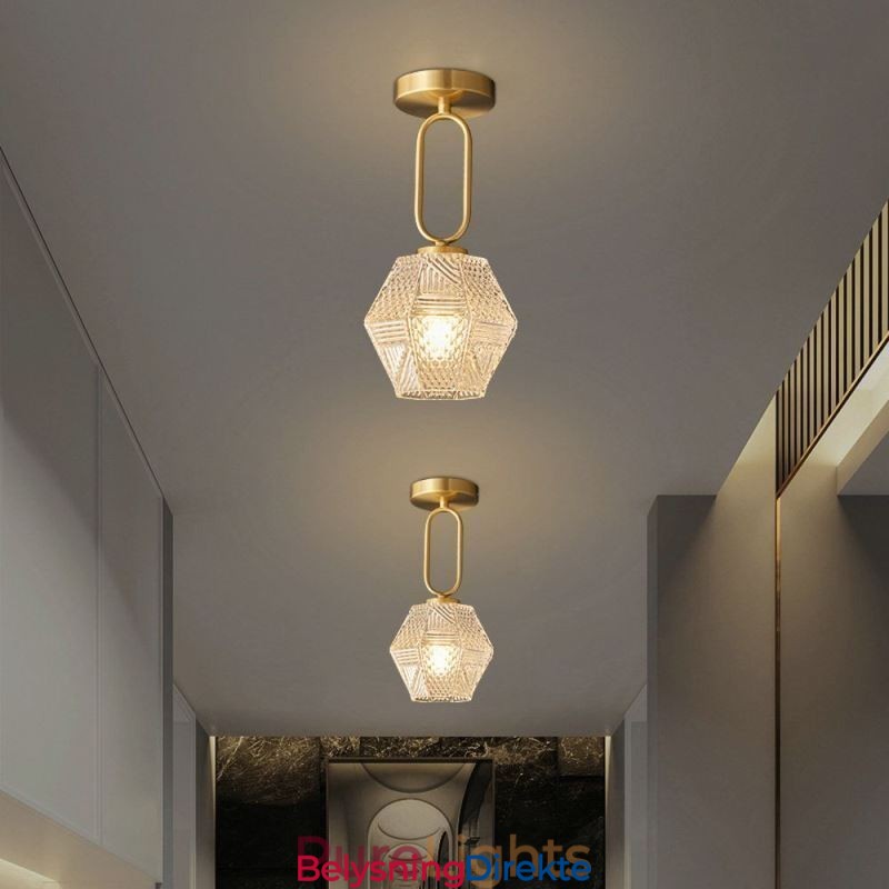 Moderne, Innfelt Glassbelysning Til Hjemmet, Kreativ Taklampe