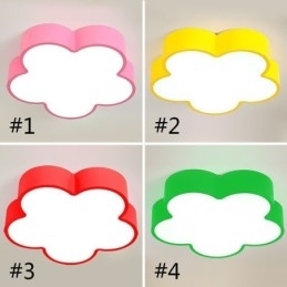 Tegneserie Taklampe Moderne Blomst Innfelt