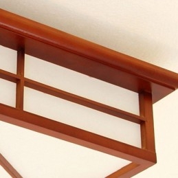 Taklampe I Retrostil, Firkantet, Innfelt