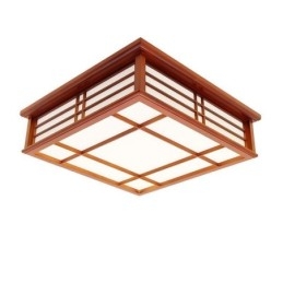 Retro Taklampe Dekorativ Taklampe I Tre
