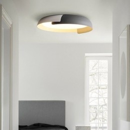 Moderne Taklampe I Akryl, Rund Taklampe