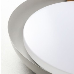 Moderne Taklampe I Akryl, Rund Taklampe