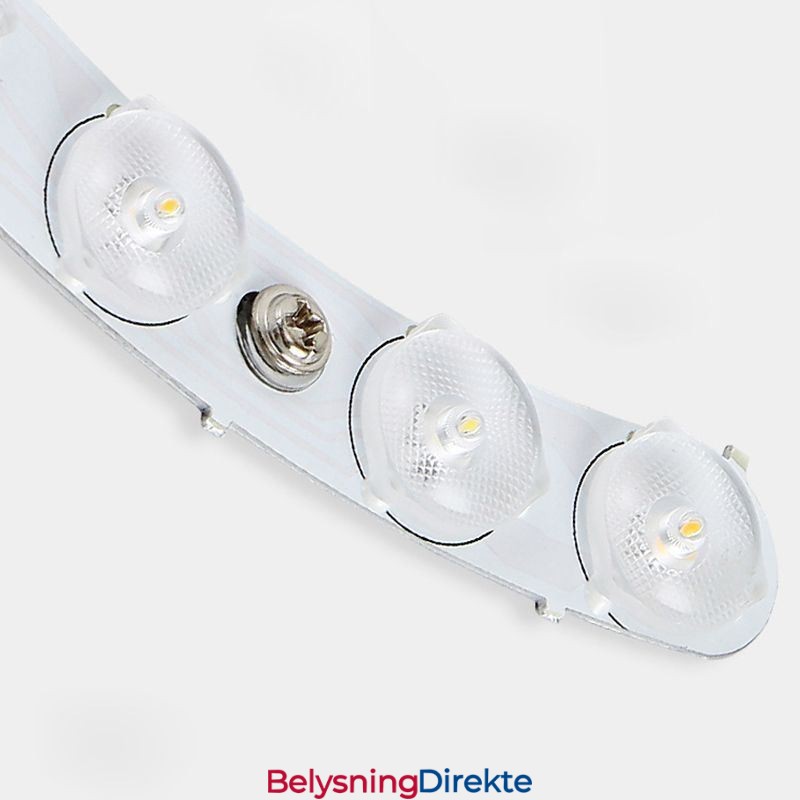 Moderne Taklampe I Tre, Rund Taklampe I Akryl