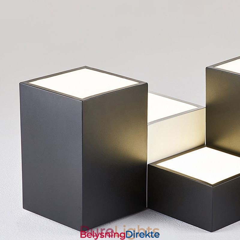 Moderne Taklampe Rubiks Kube Takbelysning