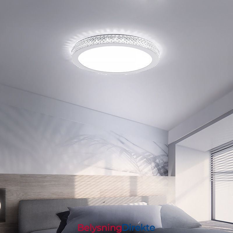 Moderne Taklampe Shinny Diamond Innfelt