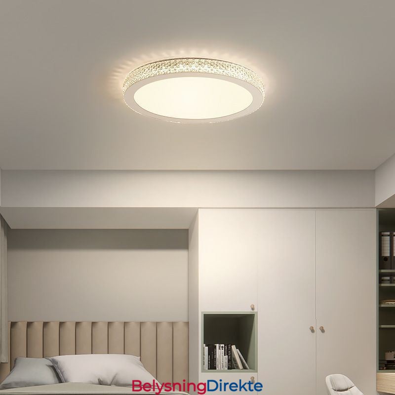 Moderne Taklampe Shinny Diamond Innfelt