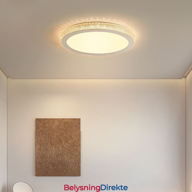 Moderne Taklampe Shinny Diamond Innfelt