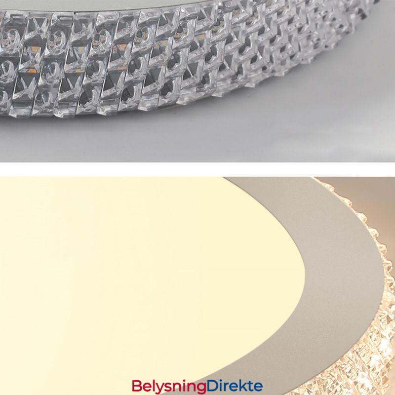 Moderne Taklampe Shinny Diamond Innfelt