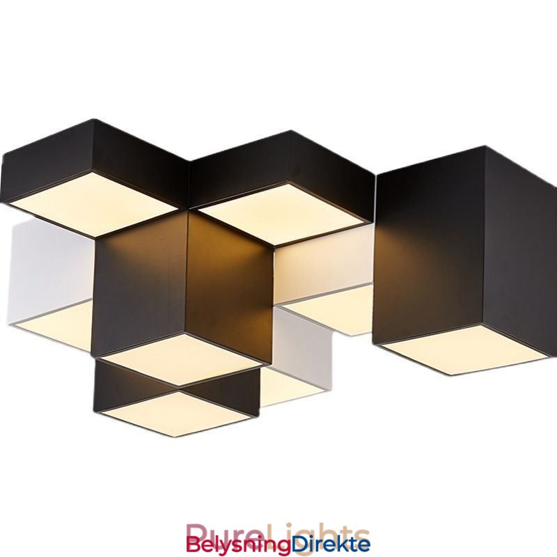 Moderne Taklampe Kubeformet Taklampe