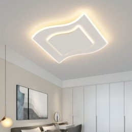 Moderne Taklampe Firkantet Akryl Taklampe