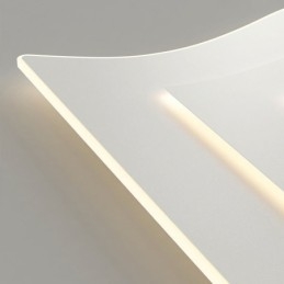 Moderne Taklampe Firkantet Akryl Taklampe