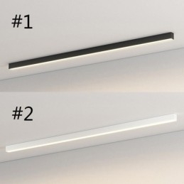 Moderne Taklampe Med Lang Stripe, Utenpåliggende Taklampe