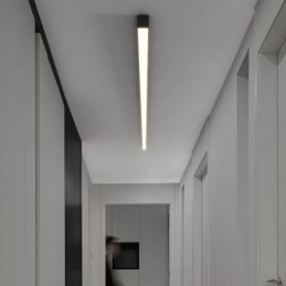Moderne Taklampe Med Lang Stripe, Utenpåliggende Taklampe
