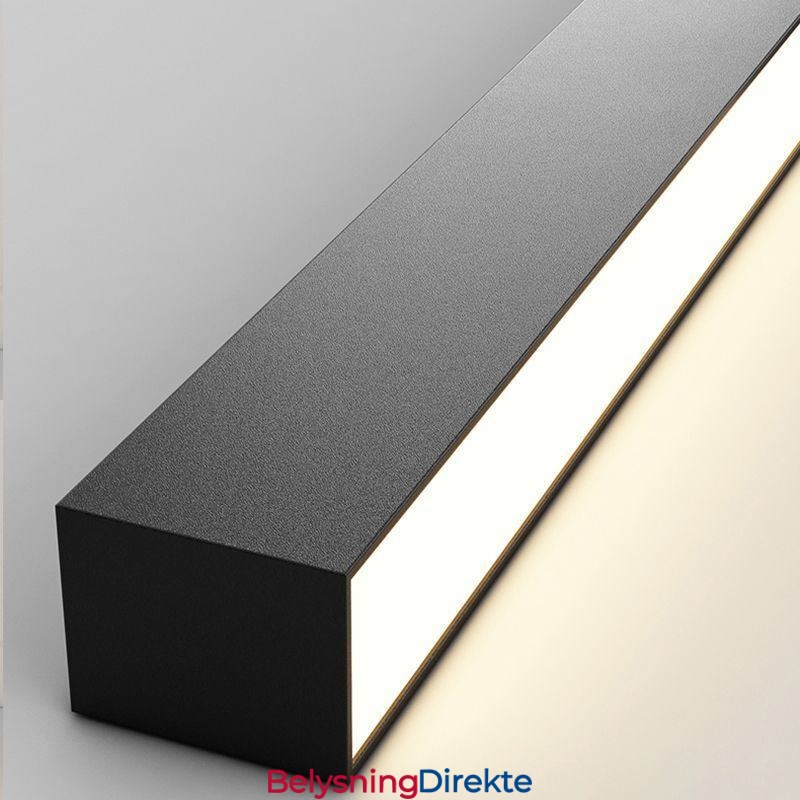 Moderne Taklampe Med Lang Stripe, Utenpåliggende Taklampe