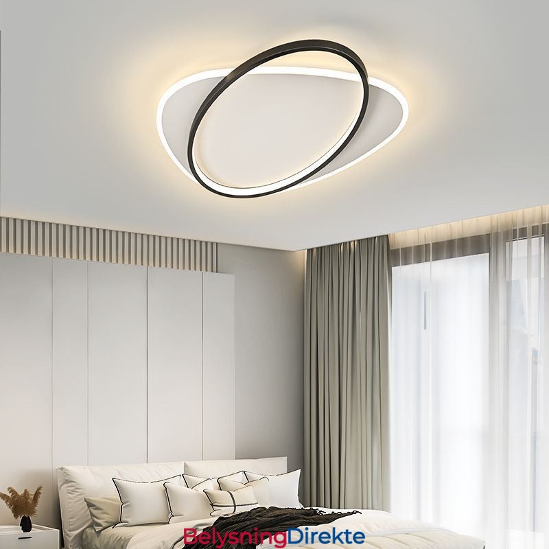 Moderne Taklampe Oval Taklampe