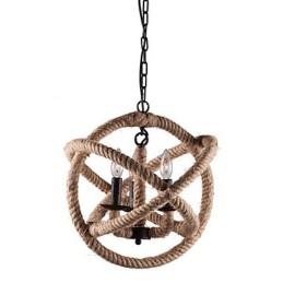 Landlig Mini-Stil Maleri Metalllysekrone