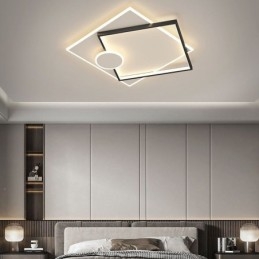 Moderne Taklampe Firkantet Geometrisk Akryl Taklampe