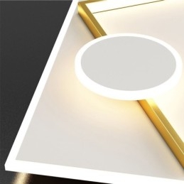 Moderne Taklampe Firkantet Geometrisk Akryl Taklampe
