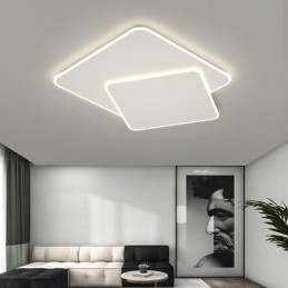Moderne, Innfelt, Geometrisk, Firkantet Taklampe