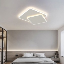 Moderne, Innfelt, Geometrisk, Firkantet Taklampe
