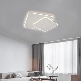 Moderne, Innfelt, Geometrisk, Firkantet Taklampe