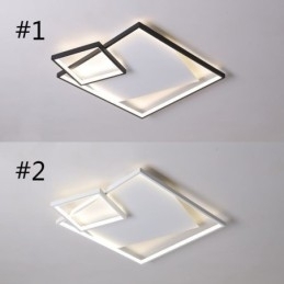 Moderne Taklampe Firkantet Innendørs Smart Belysningsarmaturer