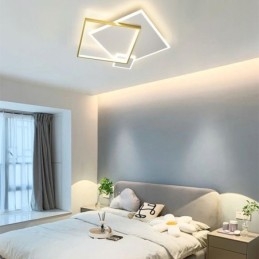 Moderne Taklampe Geometrisk Firkantet Taklampe