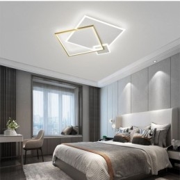 Moderne Taklampe Geometrisk Firkantet Taklampe