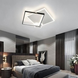 Moderne Taklampe Geometrisk Firkantet Taklampe