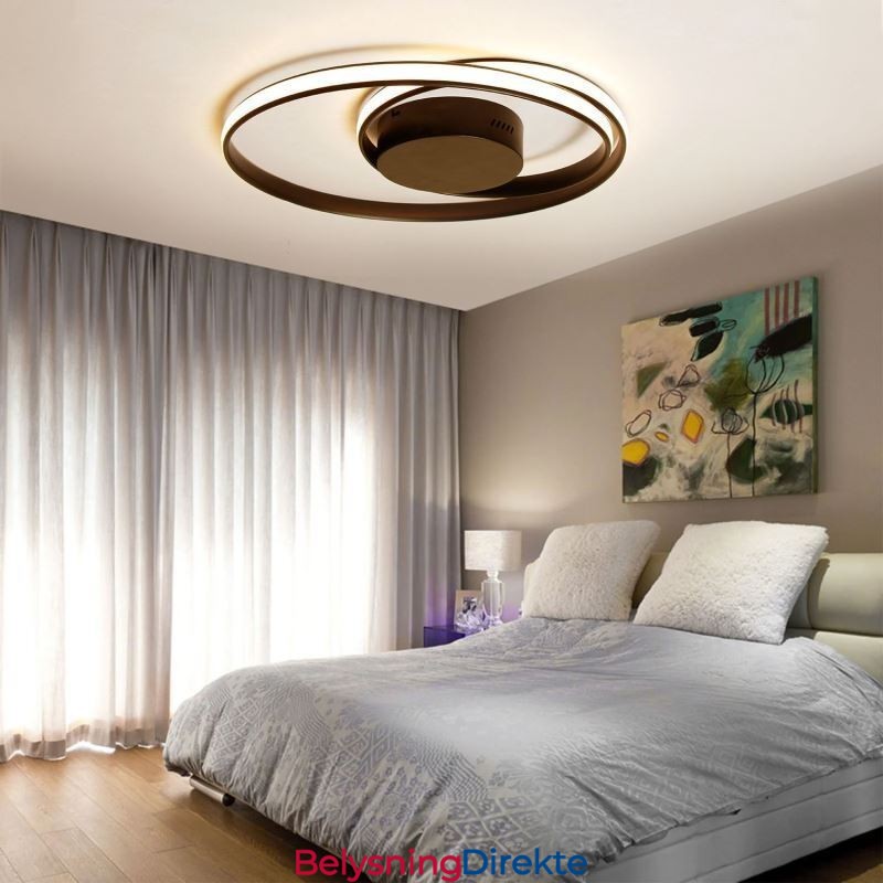 Moderne Taklamper Doble Runde Lamper