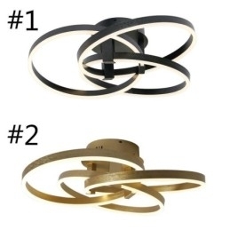 Moderne Taklampe Med 3 Ringer