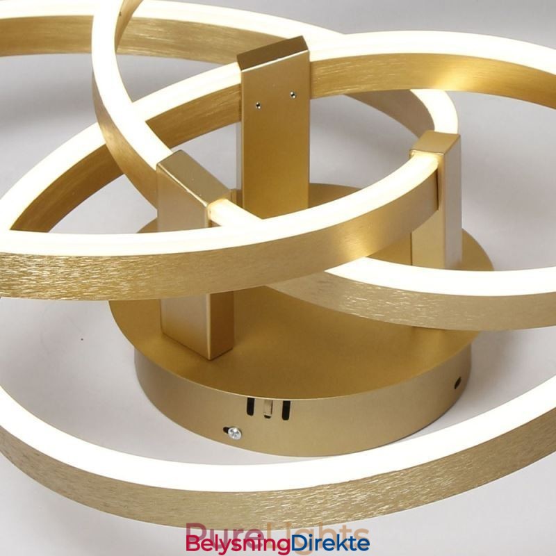 Moderne Taklampe Med 3 Ringer