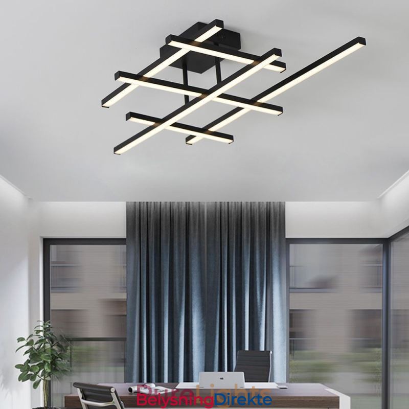 Innfelt Taklampe I Aluminium Taklampe