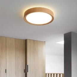Japansk Taklampe I Tre