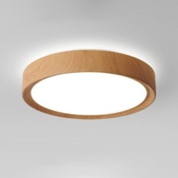 Japansk Taklampe I Tre