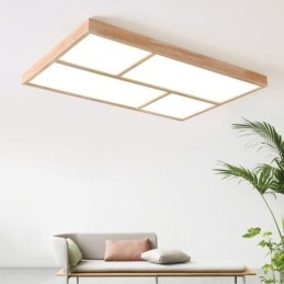 Moderne Taklampe Minimalistisk Trestil Innfelt Taklampe