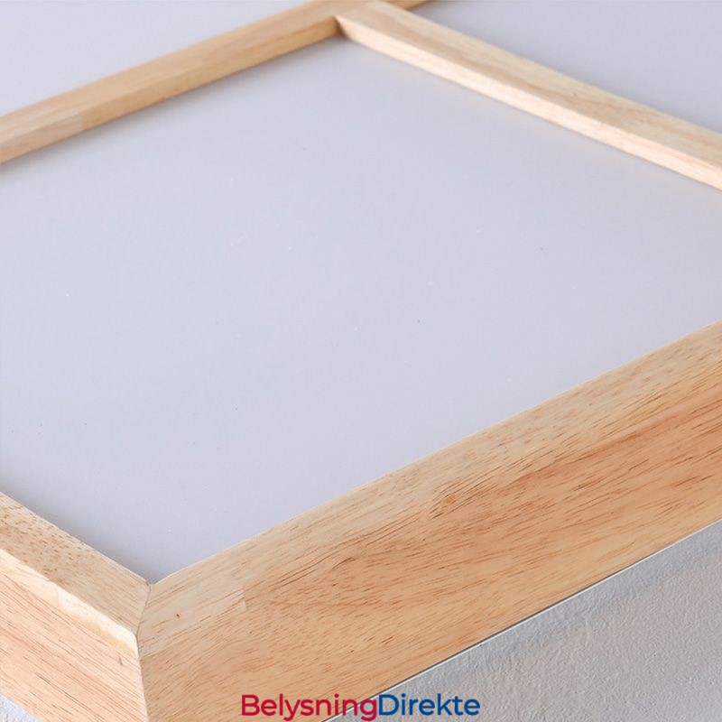 Moderne Taklampe Minimalistisk Trestil Innfelt Taklampe