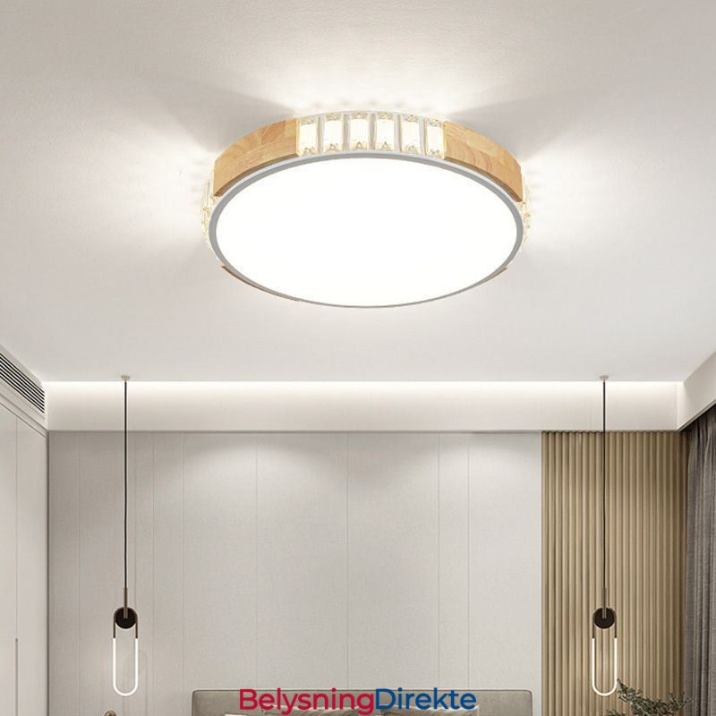 Japansk Taklampe Minimalistisk Innfelt Belysningsarmatur